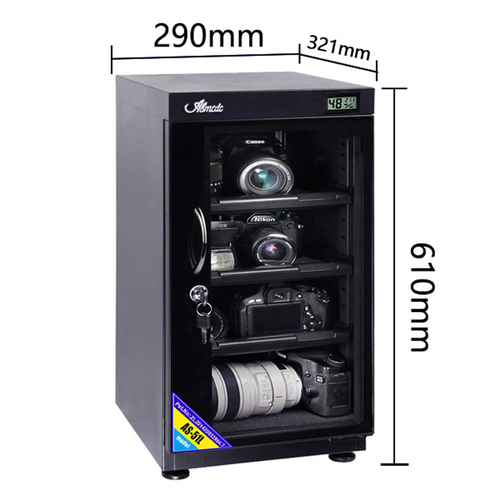 50L Camera Lens Digital Dehumidify Dry Box Electronic Equipment Storage Cabinet - Picture 6 of 9