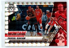 2020-21 Panini Mosaic - Montage #8 Pascal Siakam Raptors