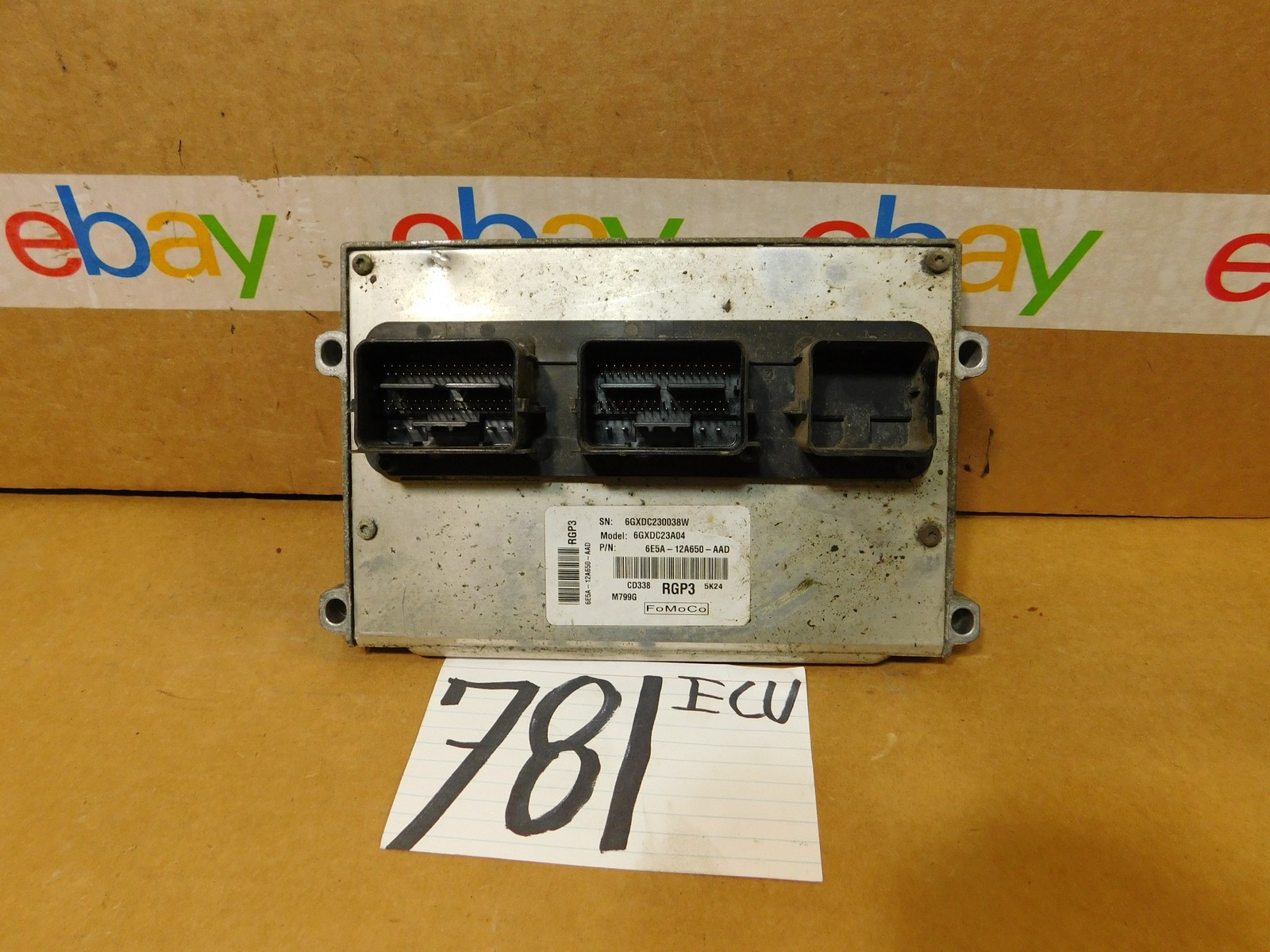 2006 Ford Fusion #781 Engine Computer ECM ECU ( 6E5A-12A650-AAD )
