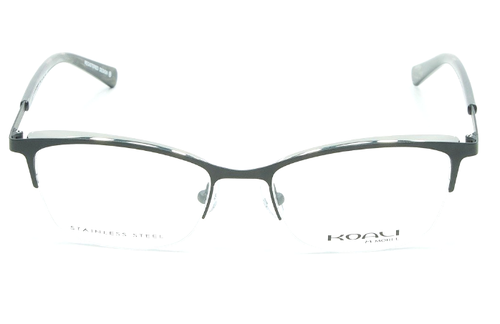 NEW KOALI MOREL 20036K ND21 BLACK AUTHENTIC EYEGLASSES 54-18-140 W/ CASE FRANCE - Picture 2 of 6