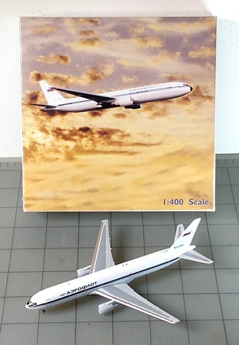 AeroClassics 1:400 Aeroflot Boeing 767-300 EI-CKE Limited Edition READ!