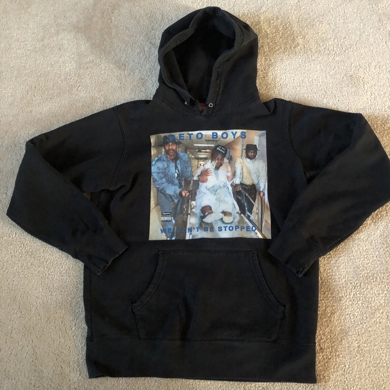 Sweat garçon Supreme Rap A Lot Records Geto MEDIUM