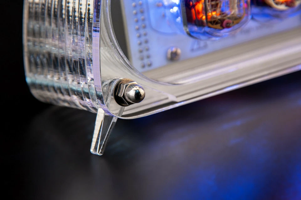 IN-12 Nixie Tubes Clock in Acrylic Case 12/24 SloteMachine WITH SOCKETS GRA&AFCH - Image 3 of 4