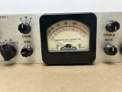 Vintage Crown 800 Tube Preamp Tape Machine Reel to Reel Ampex Mic