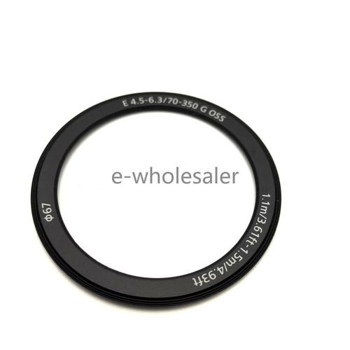 New for SONY E 70-350mm f4.5-6.3 G OSS Lens UV Front Filte Barrel Parameter Ring - Picture 3 of 6