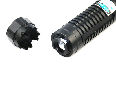 Pointeur Laser Bleu 1MW 450nm - Focus Réglable, Style Stylo, Alimenté Par Pile