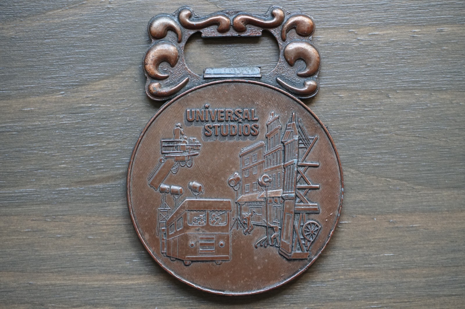 Universal Studios USA Bronze Eagle Bottle Opener Souvenir