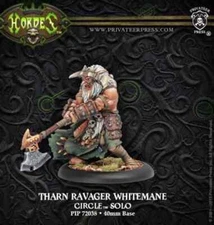 HORDES: CIRCLE ORBOROS: THARN RAVAGER WHITE MANE Solo (PIP 72038)