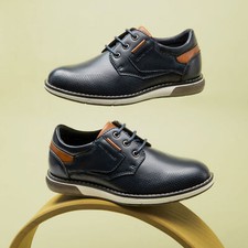 Boy's Fashion Sneaker Shoes Classic Casual Dress Oxford Comfort Uniform Shoes