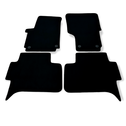 For Volkswagen Amarok Carpet Car Floor Mats 2010-2022 OEM Quality Velour Liners - Picture 6 of 14