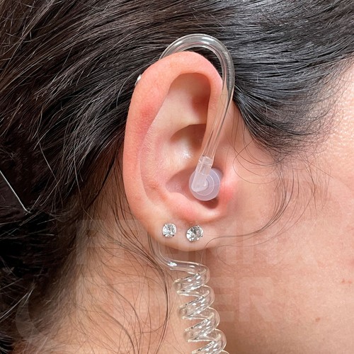 5x Acoustic 3.5mm Listen-Only Earpiece for Remote Shoulder Speaker Microphones - Picture 5 of 12