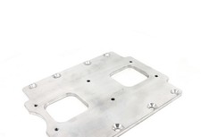Universal Supercharger Intake Manifold 671 To Twin Carburetor Adapter Plate