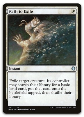 Path to Exile #127 (NM) Jumpstart JMP Magic MTG