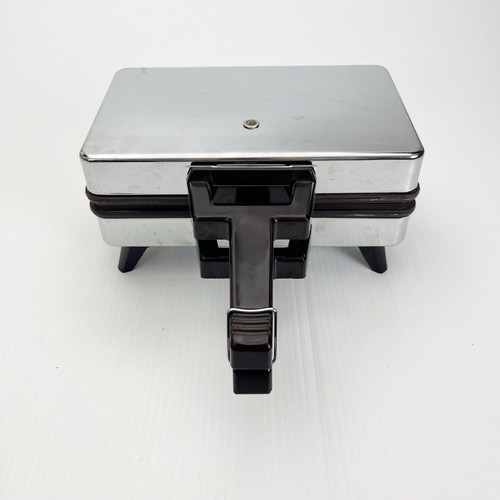 Vintage Hudson Waffle Iron Pizzelle Sandwich Grill con Piatti e Cavo - Foto 4 di 9