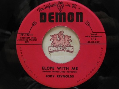 Jody Reynolds   Elope With Me / Closin' In, 45 RPM VG+ (30E)