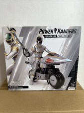 Power Rangers Lightning Collection In Space Silver Ranger Deluxe Figure W Bike