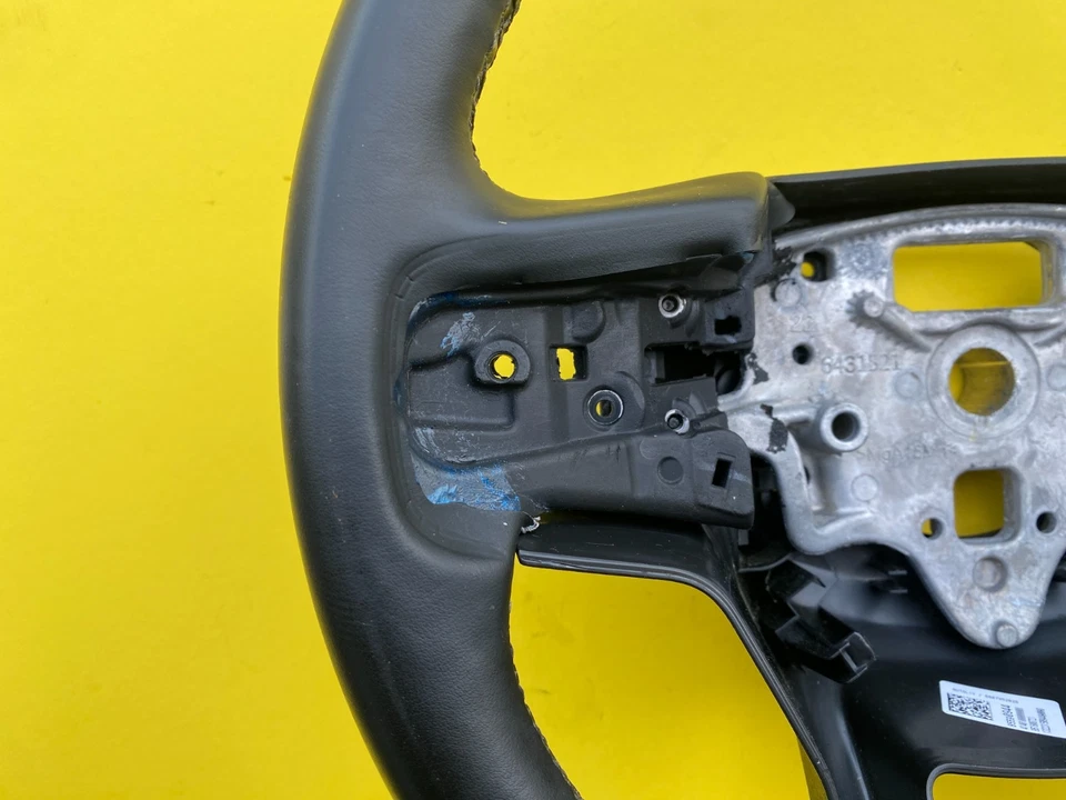 2019-2023 CHEVROLET BLAZER DRIVER STEERING WHEEL BLACK WRAPPED OEM 6431521 - Image 3 of 4