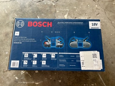 NEW BOSCH GCB18V-5N 18v 5'' Deep Cut Portable Band Saw - Tool Only