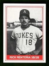 1982 TCMA Alexandria Dukes 27 Rick Renteria BXCP39