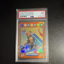 2008-09 Topps Chrome Russell Westbrook #184 Orange Refractor /499 Rookie PSA 9