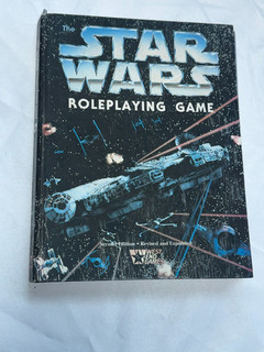 Star Wars Roleplaying Game Large Hardback Book 1996 Players Copy