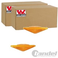 2X VAN Wezel Blinker Gelb Seitenblinker Vorne Beidseitig Passend FÜR Ford