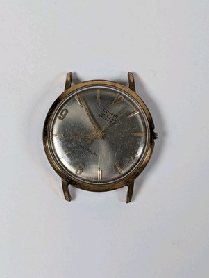AS-IS PARTS REPAIR Vtg Edwin Manual Wind Watch Men's 34mm Swiss