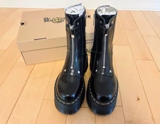 Dr. Martens JETTA HI MAX Zip Boots UK4 23cm New with Box