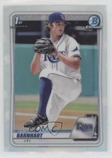 2020 Bowman Draft Chrome Refractor Hunter Barnhart #BD-66 0sf1