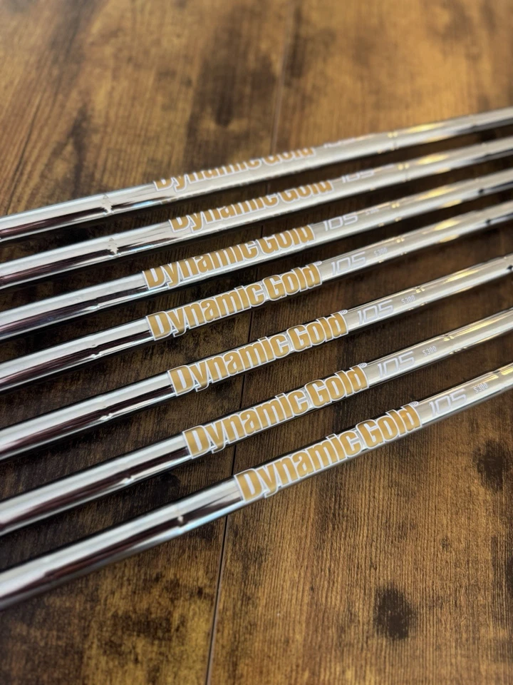 2024 TaylorMade P790 Chrome Iron Set 4-PW Dynamic Gold 105 S300 | BRAND NEW - Image 4 of 4