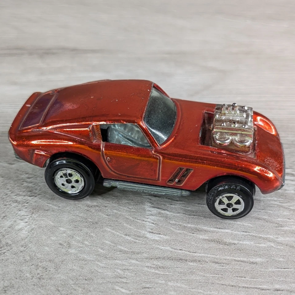 Topper Johnny Lightning Vintage Frantic Ferrari (Orange) - Loose, Good Condition - Image 2 of 4