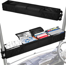 Upgraded 1680D Golf Cart Inner Storage Tray and Front Basket