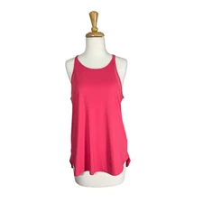 Layer8 Performance Quick Dry Athletic Racerback Tank Top Pink Sz M