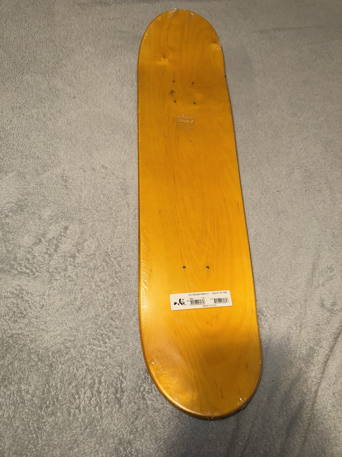 Enjoi  skateboard. Size 7.75 x 31