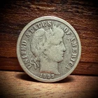 1907-S Barber Dime VG/F - Semi-Key Date!! Low Mintage 90% Silver