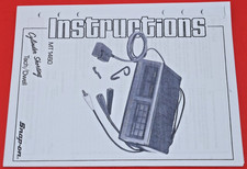 Snap-on Mt1460 Inductive Pickup Cylinder Shorting Tachdwell Instructions Only