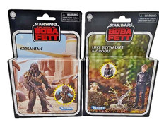 Star Wars Vintage Collection Deluxe 2   Pack     Krrsantan   Luke Skywalker w  Grogu