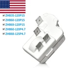 Refrigerator Over Load Protector Compressor PTC Starter Relay ZHB45-105P15 4 Pin