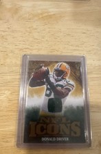 2009 Upper Deck Icons - Nfl Icons Donald Driver #IC-DD Jersey /299 (MEM)