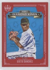 2021 Panini Diamond Kings Debut Red Framed Sixto Sanchez #DDK-MM 0u2j
