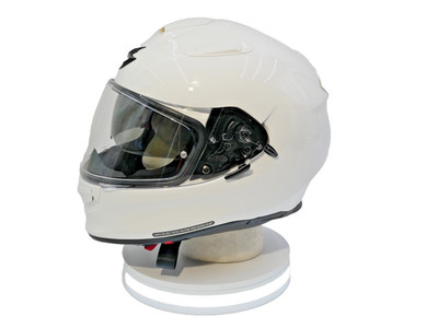 SCORPION EXO RYZER HELMET GLOSS WHITE SIZE LARGE - RYZ-0055