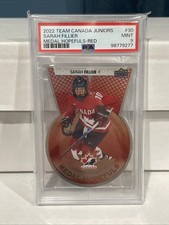 Sarah Fillier 08/22 Medal Hopefuls 2022 Team Canada Juniors PSA 9 New York PWHL