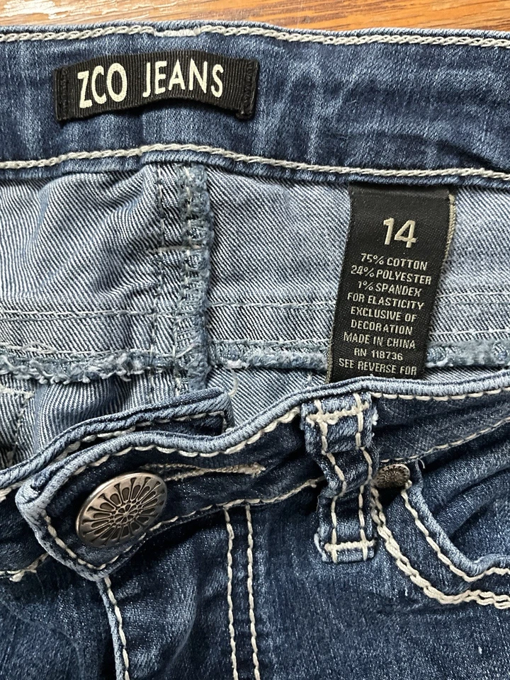 Pantalones de mezclilla para mujer ZCO Premium Bootcut talla 14 Foto 4 de 4