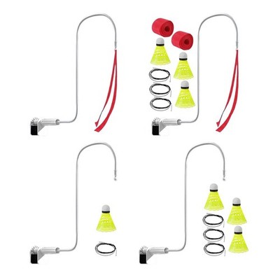 Badminton Single Player Training Kit for Living Room Badminton Courts Garden