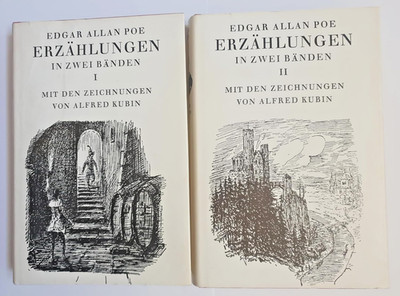 Edgar Allan Poe - Erzählungen in zwei Bänden - Zeichnungen von Alfred Kubin