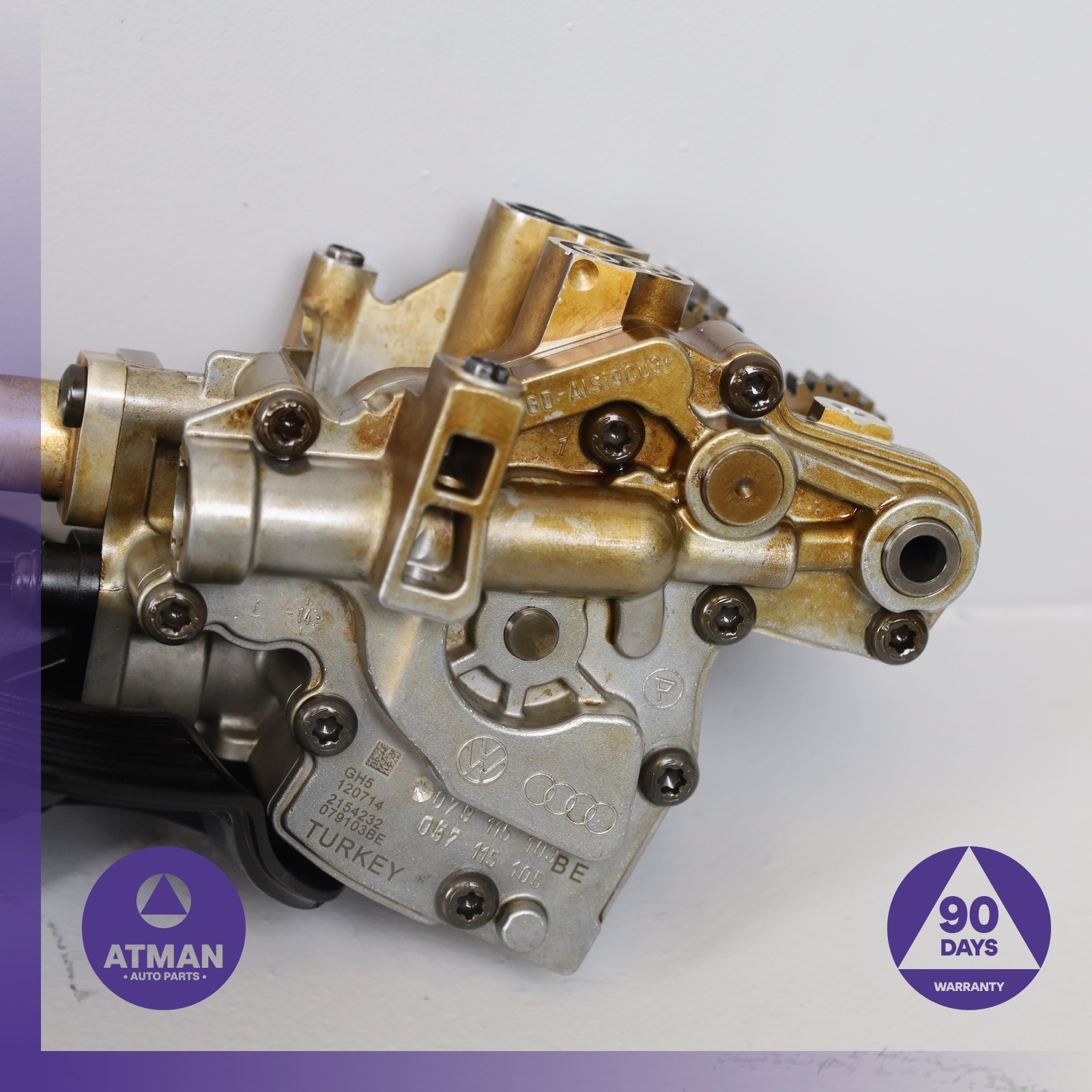 13-18 Audi D4 A8 RS7 / Bentley Continental GTC 4.0L V8 Engine Motor Oil Pump OEM