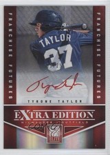 2012 Elite Extra Edition 9/25 Tyrone Taylor #13 Auto 0f8