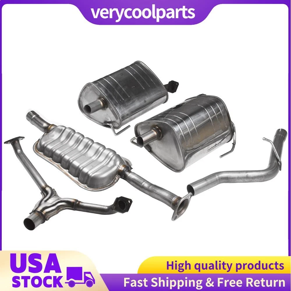 Exhaust System Muffler For 2.5L Subaru Forester 2009-2013