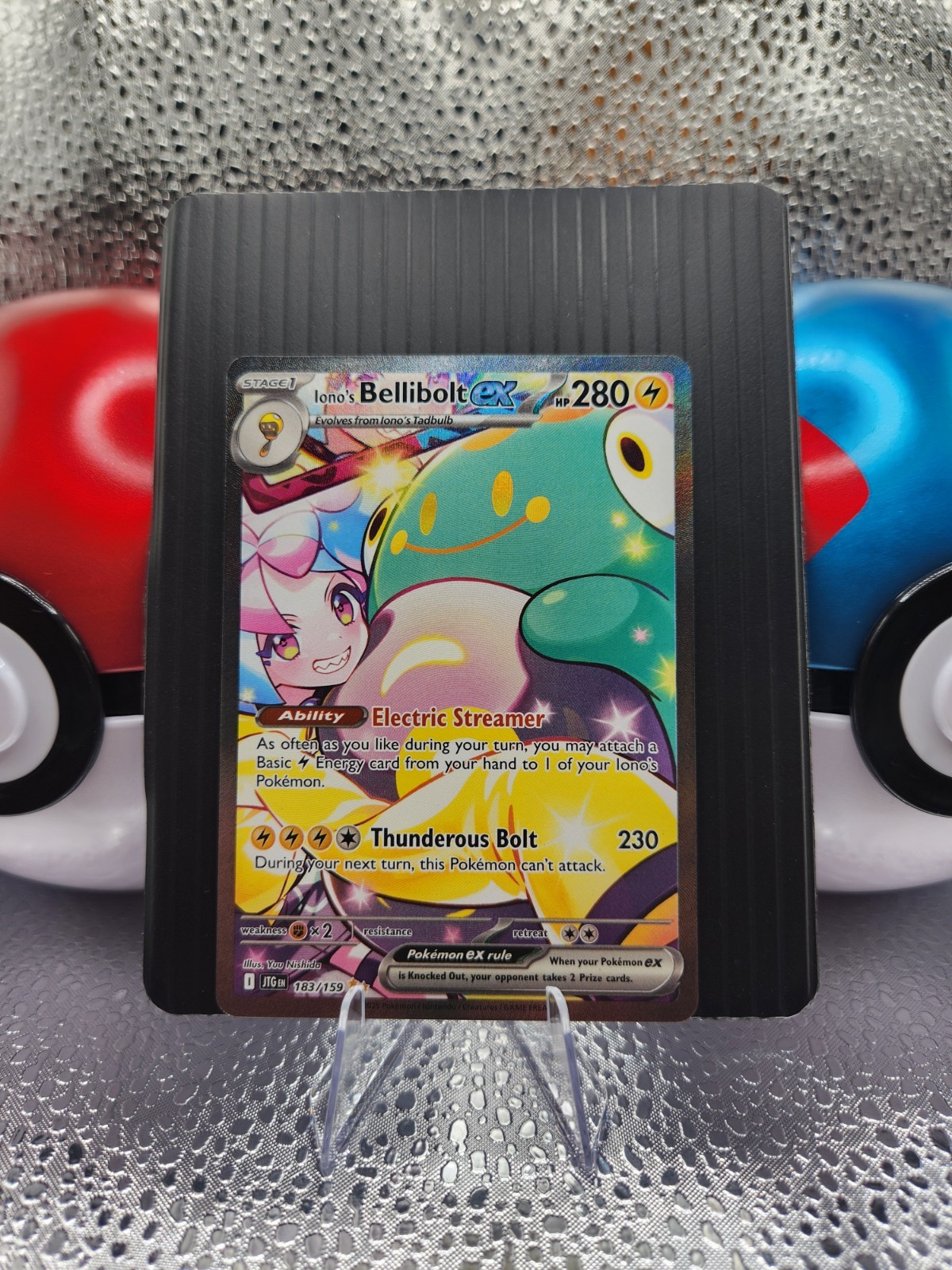 Iono's Bellibolt ex 183/159 Sv09: Journey Together Holo