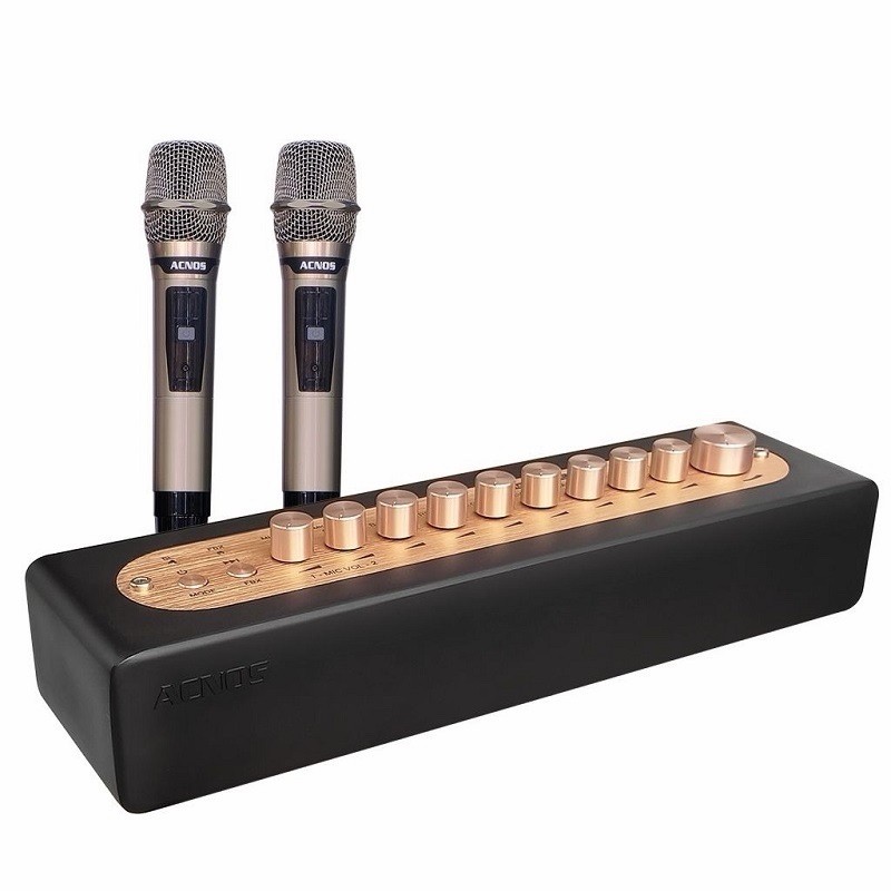 ACNOS Mi-30s (V2.0) - Karaoke Vocal & Music Mixer + Dual UHF
